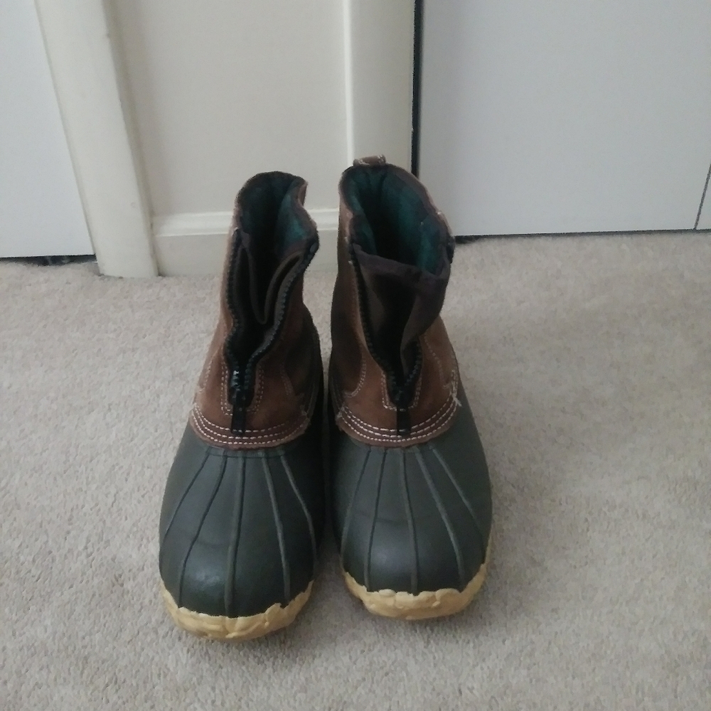 Red head men's Leather boots